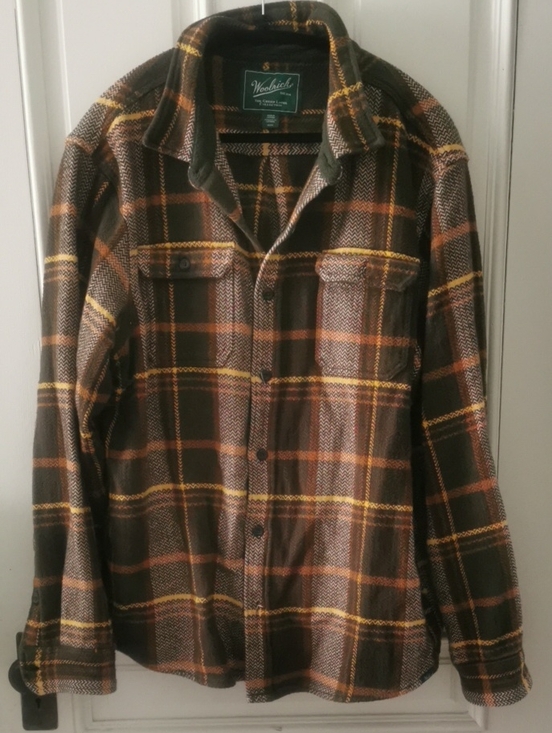Woolrich Other - Woolrich Men's Unisex  Brown Plaid Wool-Blend Jacket. XL